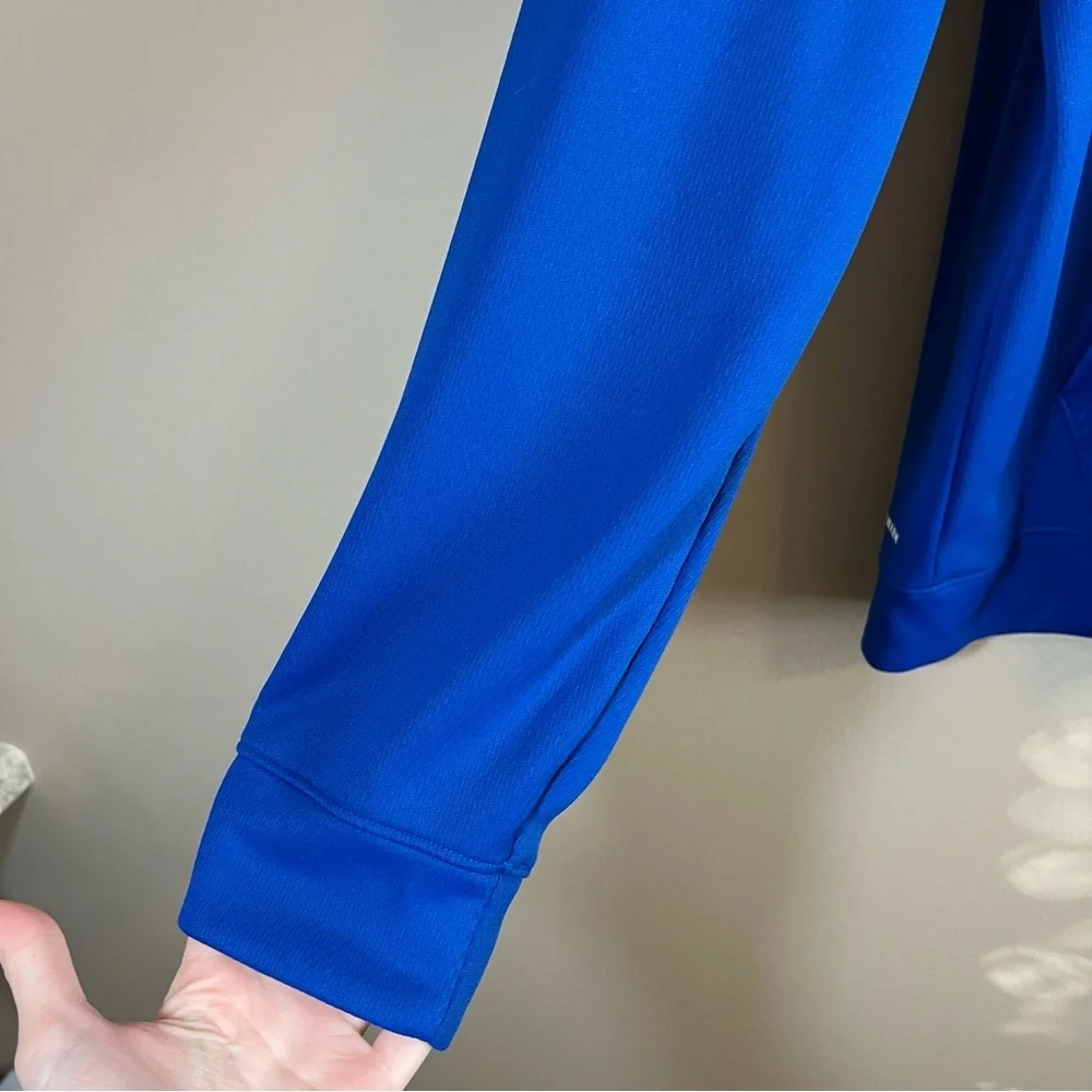 Adidas Blue Kansas Jayhawks KU Hoodie XL - Picture 6 of 10